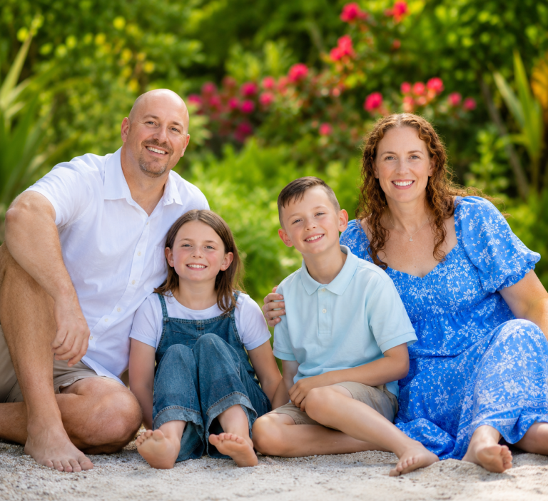 Family Portrait Photographer on North Captiva Island