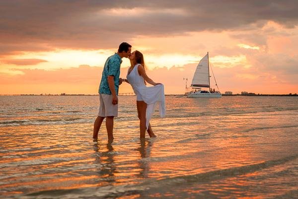 best time for beach photos