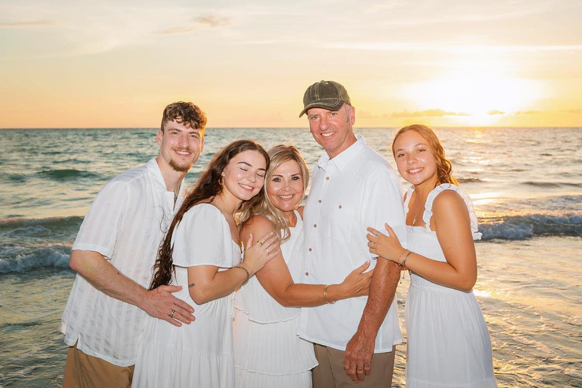 family reunion on Sanibel Island