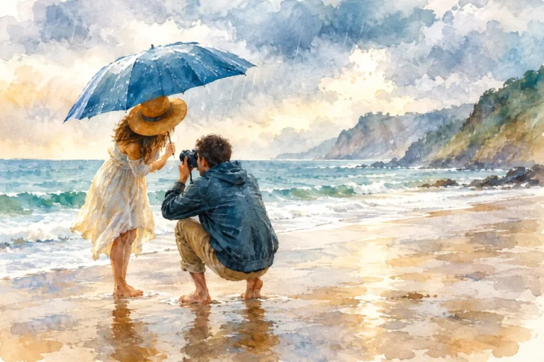 Rainy Day Beach Photo Session Plans That Work